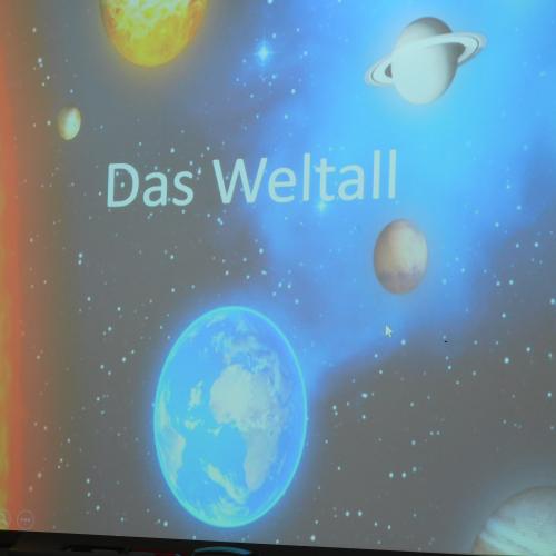 Power Point "Das Weltall"