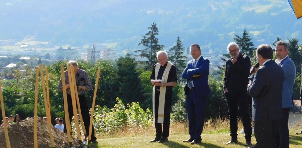 Segnung der Baustelle