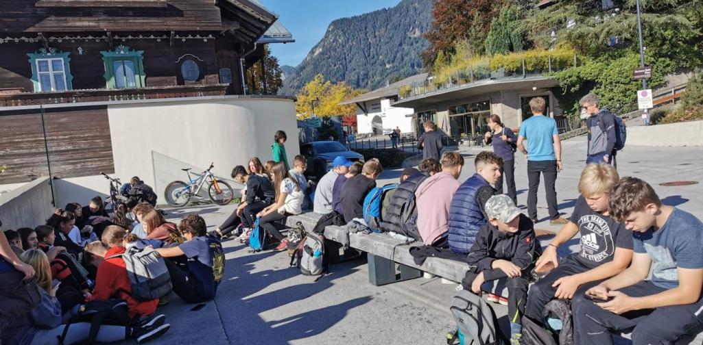 Wandertag 11 Schülergruppe